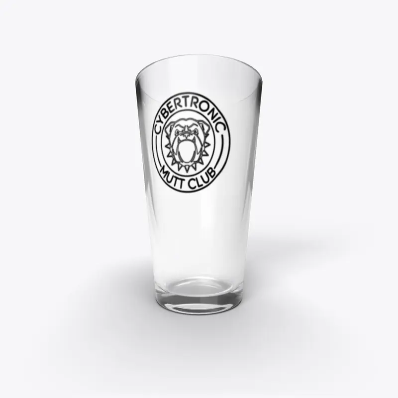 Mutt Club Pint Glass